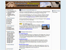 Tablet Screenshot of guaranteemortgages.com